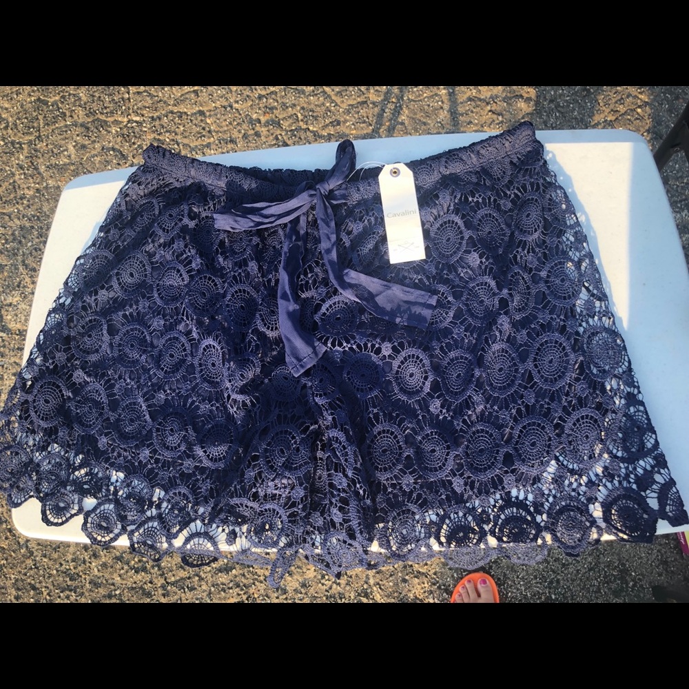 Boutique lace shorts